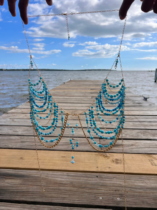 Celeste Beaded Bra