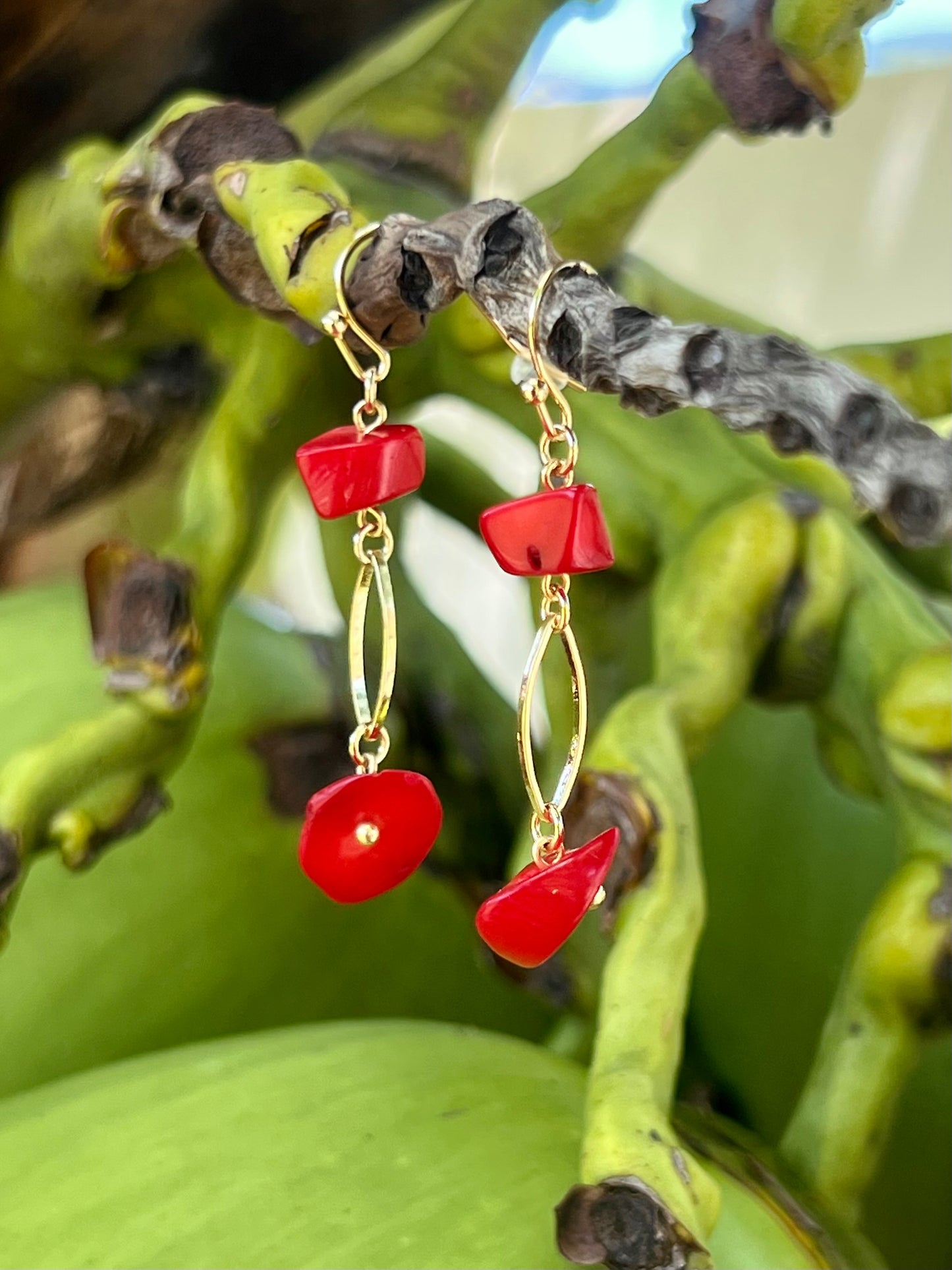 Rojocoral Earrings