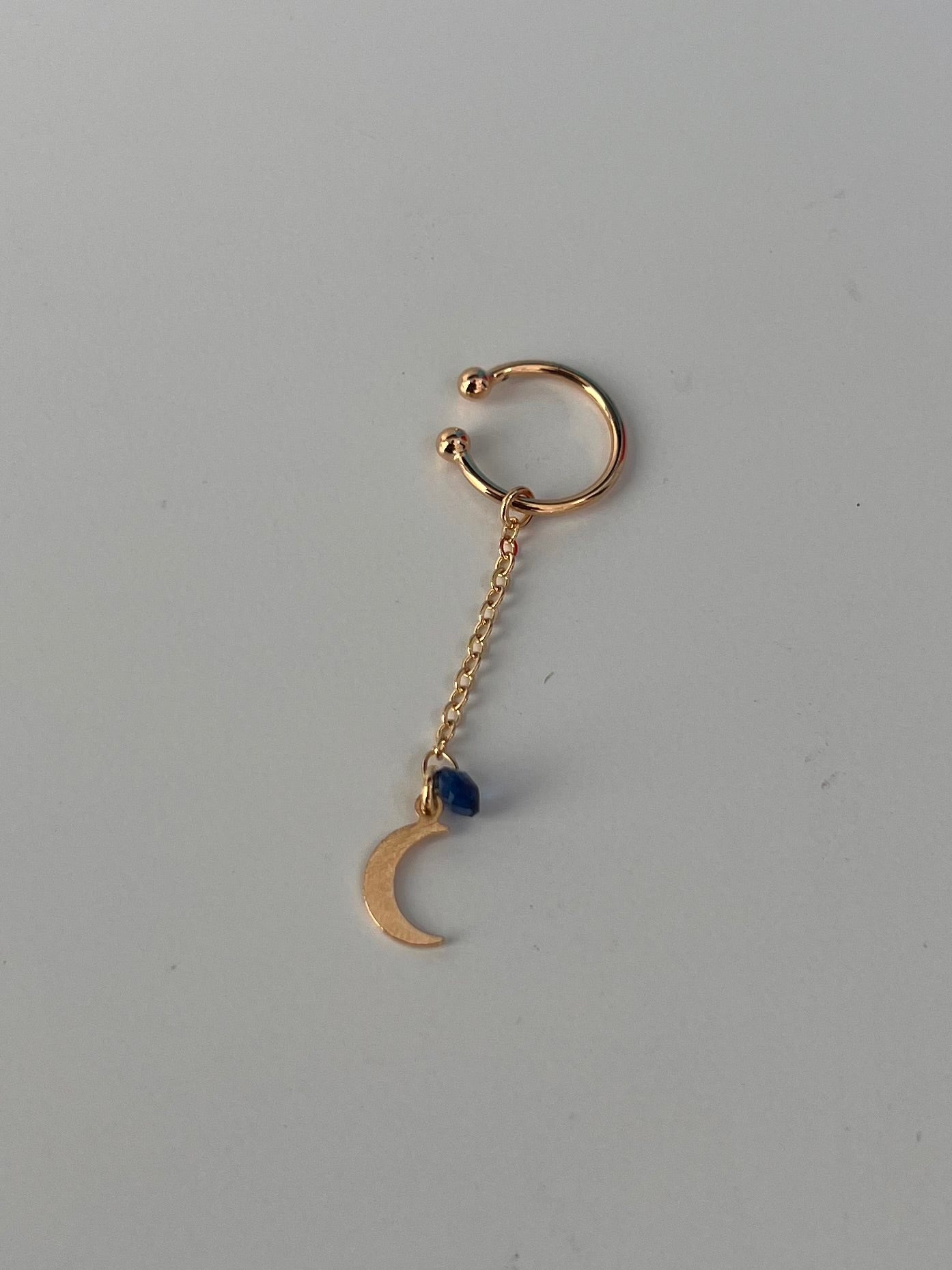 Moon Blue Chain Cuff