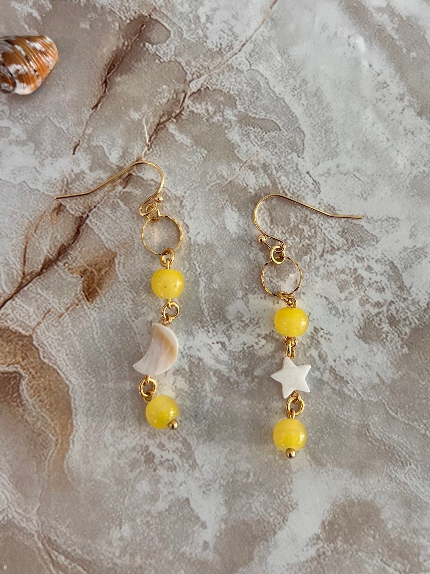 Yellow Sky Earrings
