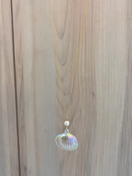 Tornasol Seashell Pearl Necklace