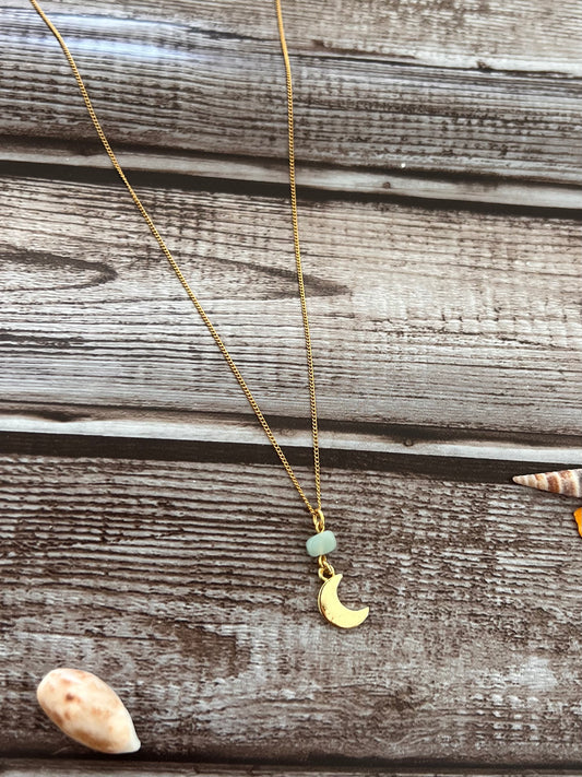 Moon Mint Necklace