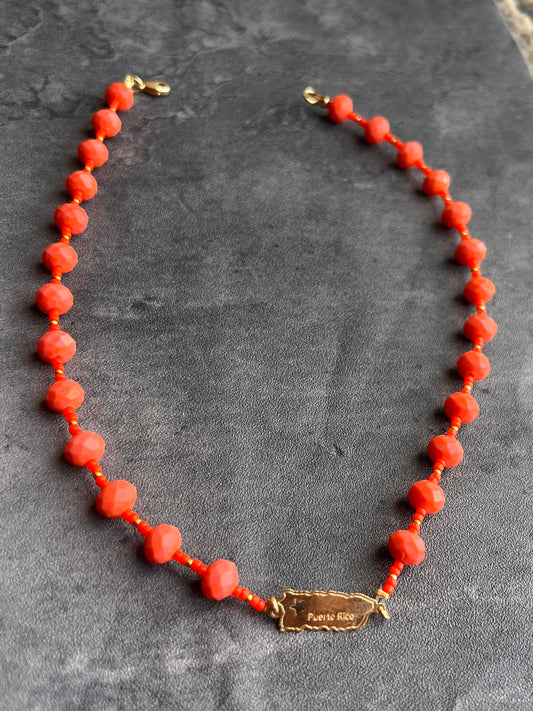 PR Map Peach Choker