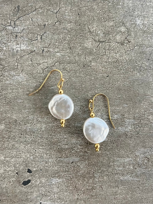 Pearl Bead Earrings