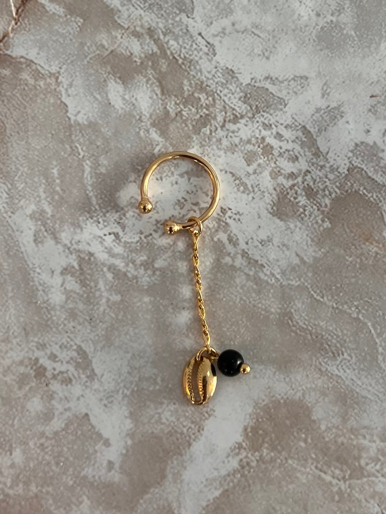 Coffee Bean Black Cuff