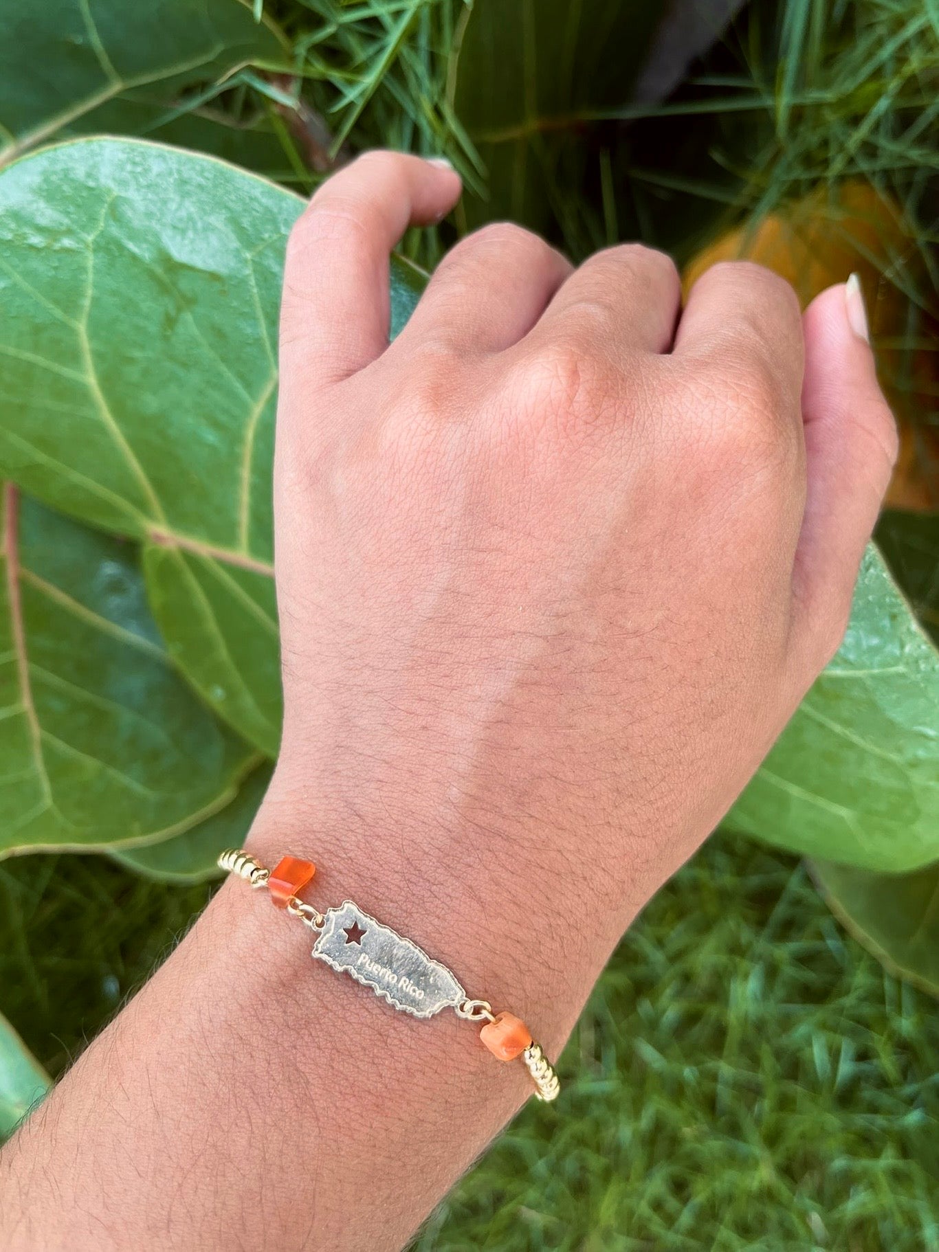 Puerto Rico Orange Bracelet