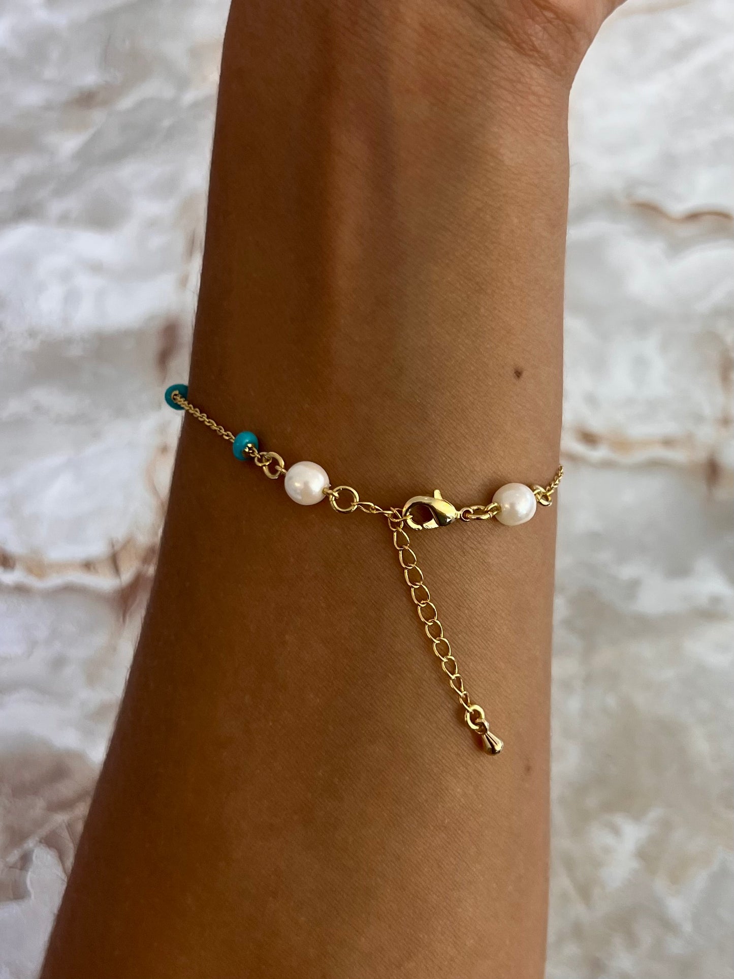 Pearl Blue Bracelet