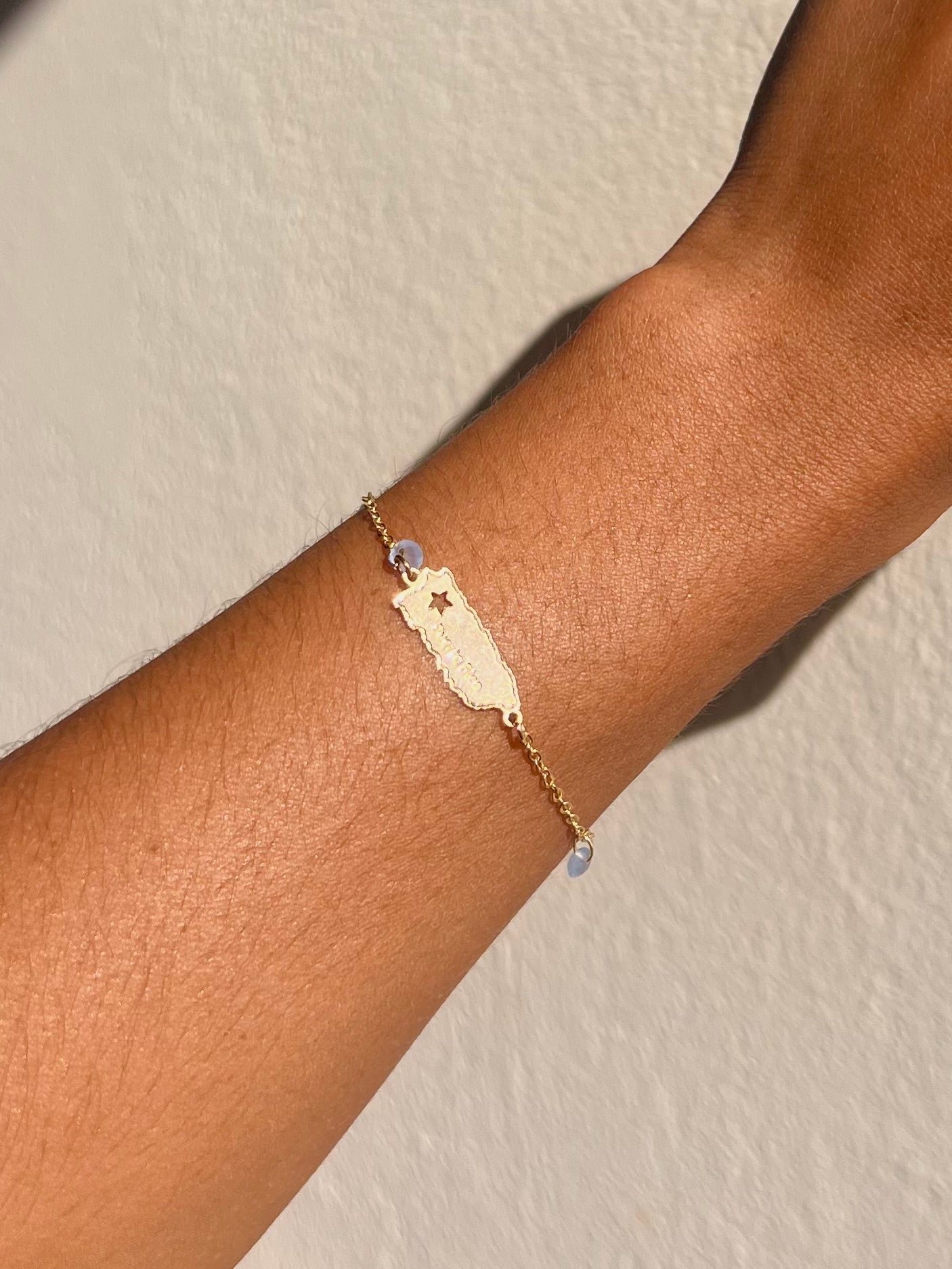 PR Map Blue Bracelet