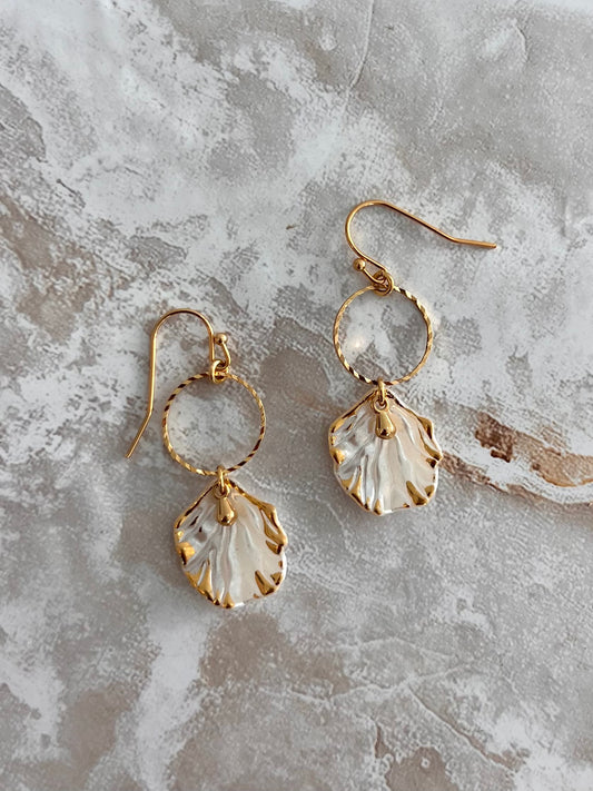 Caracol Golden Earrings