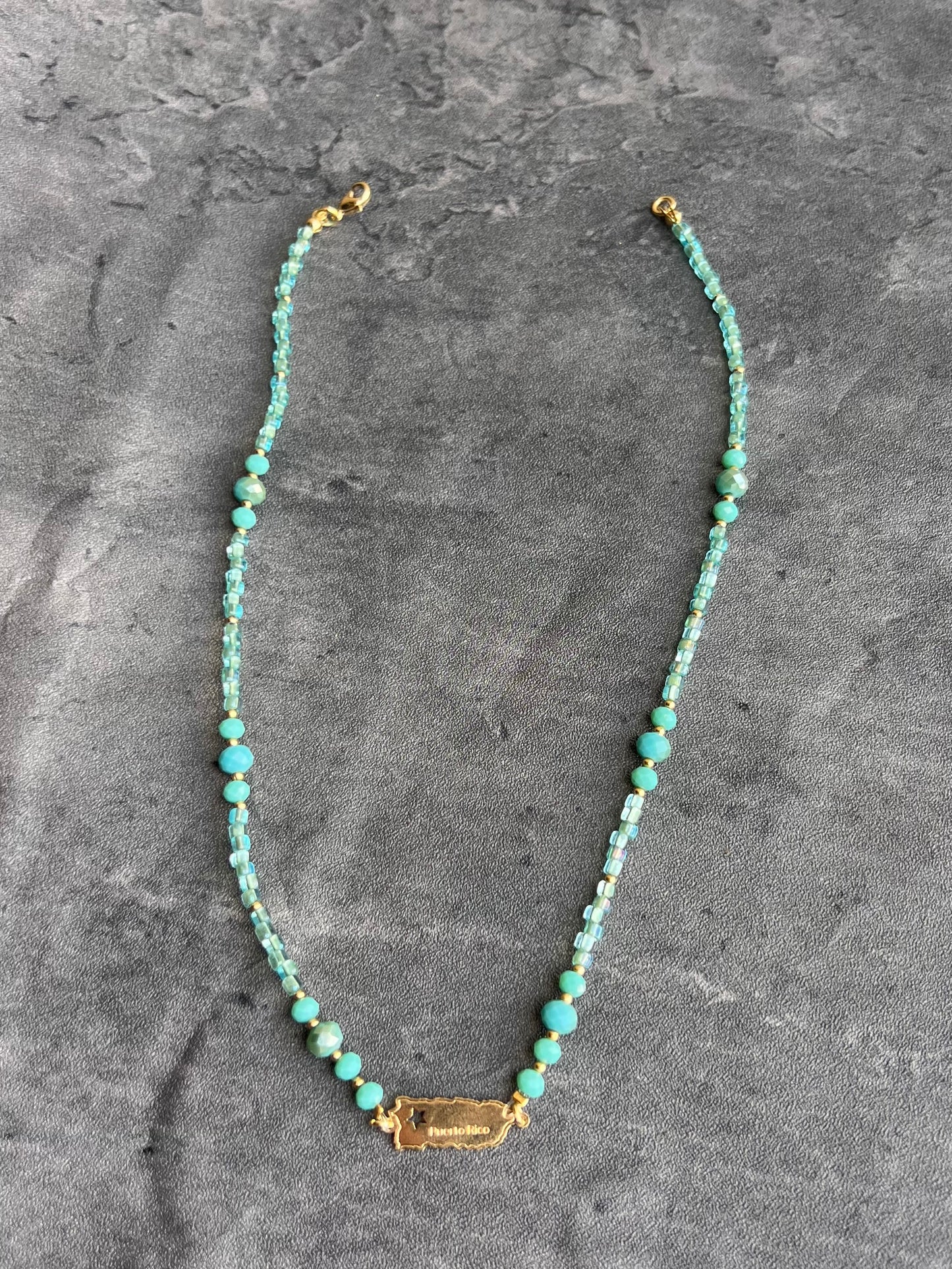 PR Map Turquoise Choker