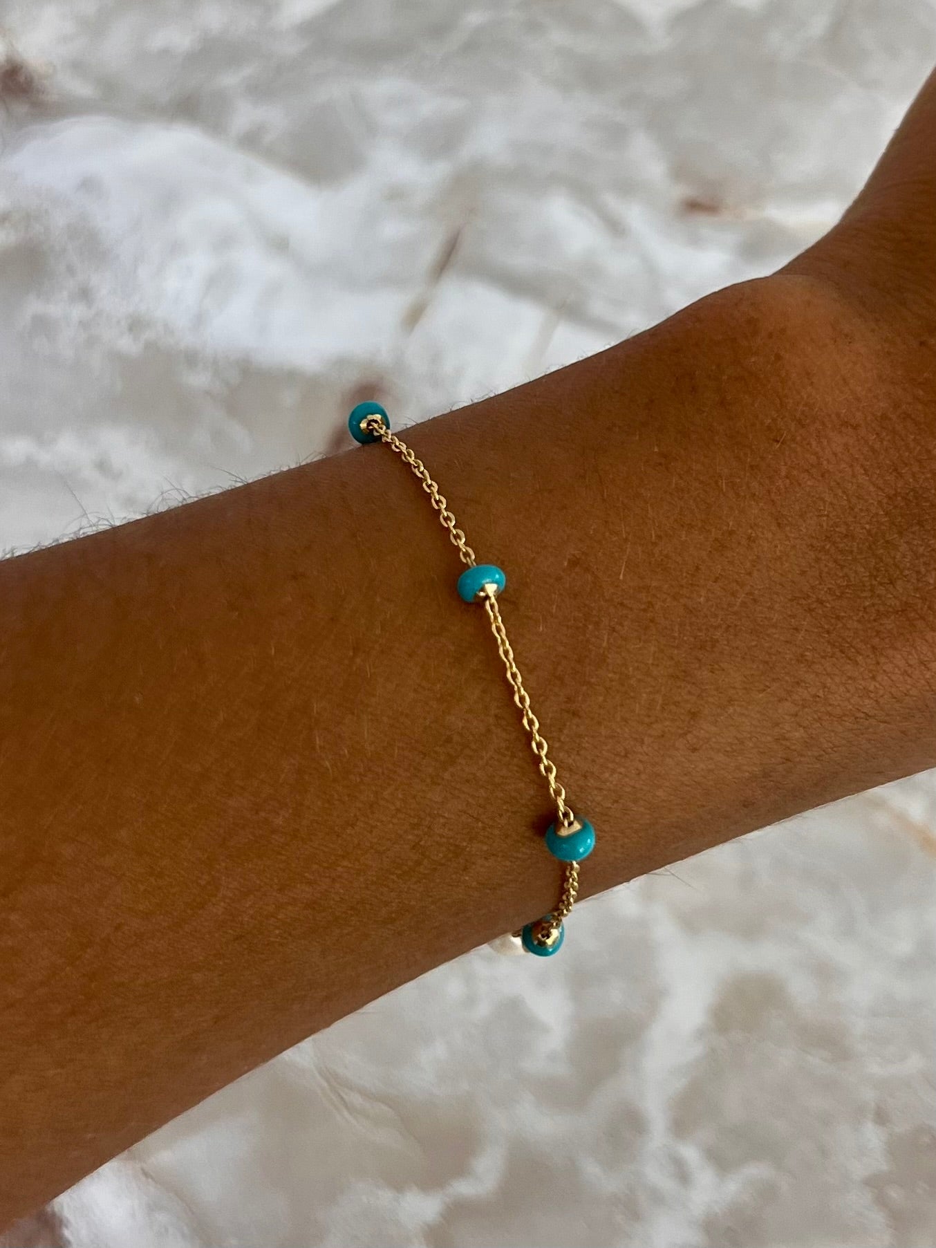 Pearl Blue Bracelet