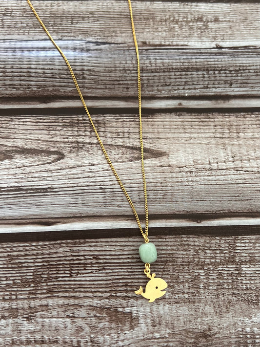 Whale Mint Necklace
