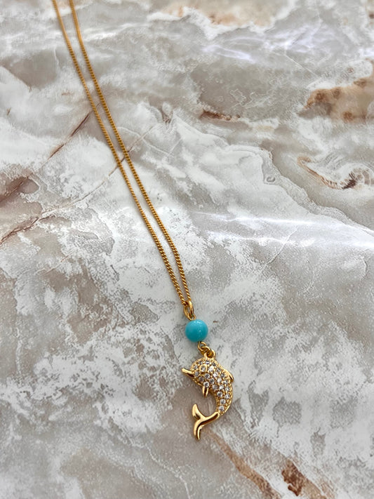 Delfin Blue Necklace