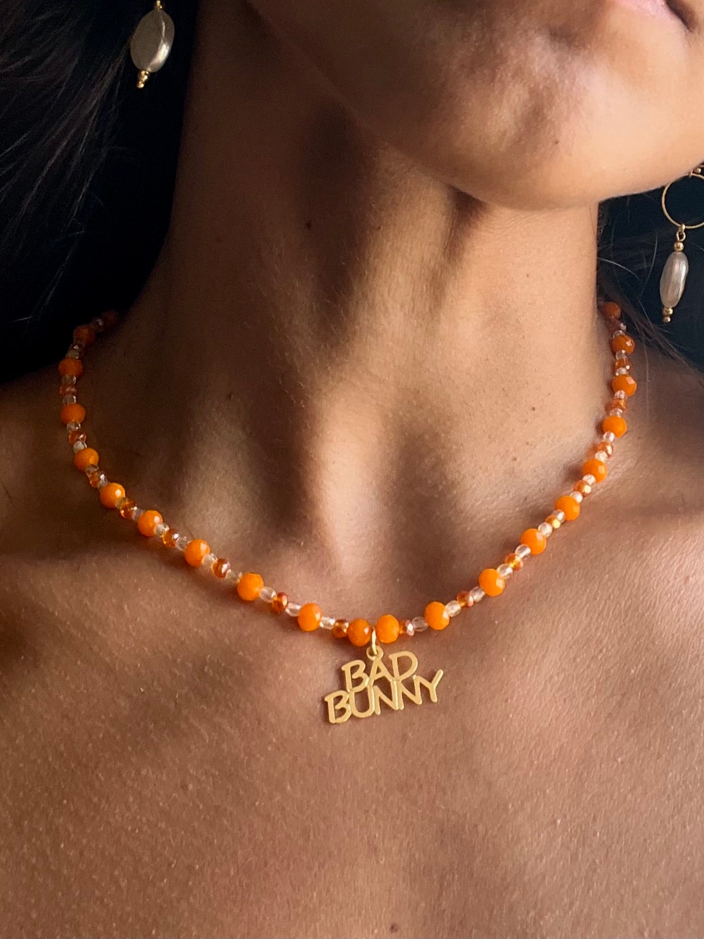 Pe Erre Bad Bunny Necklace