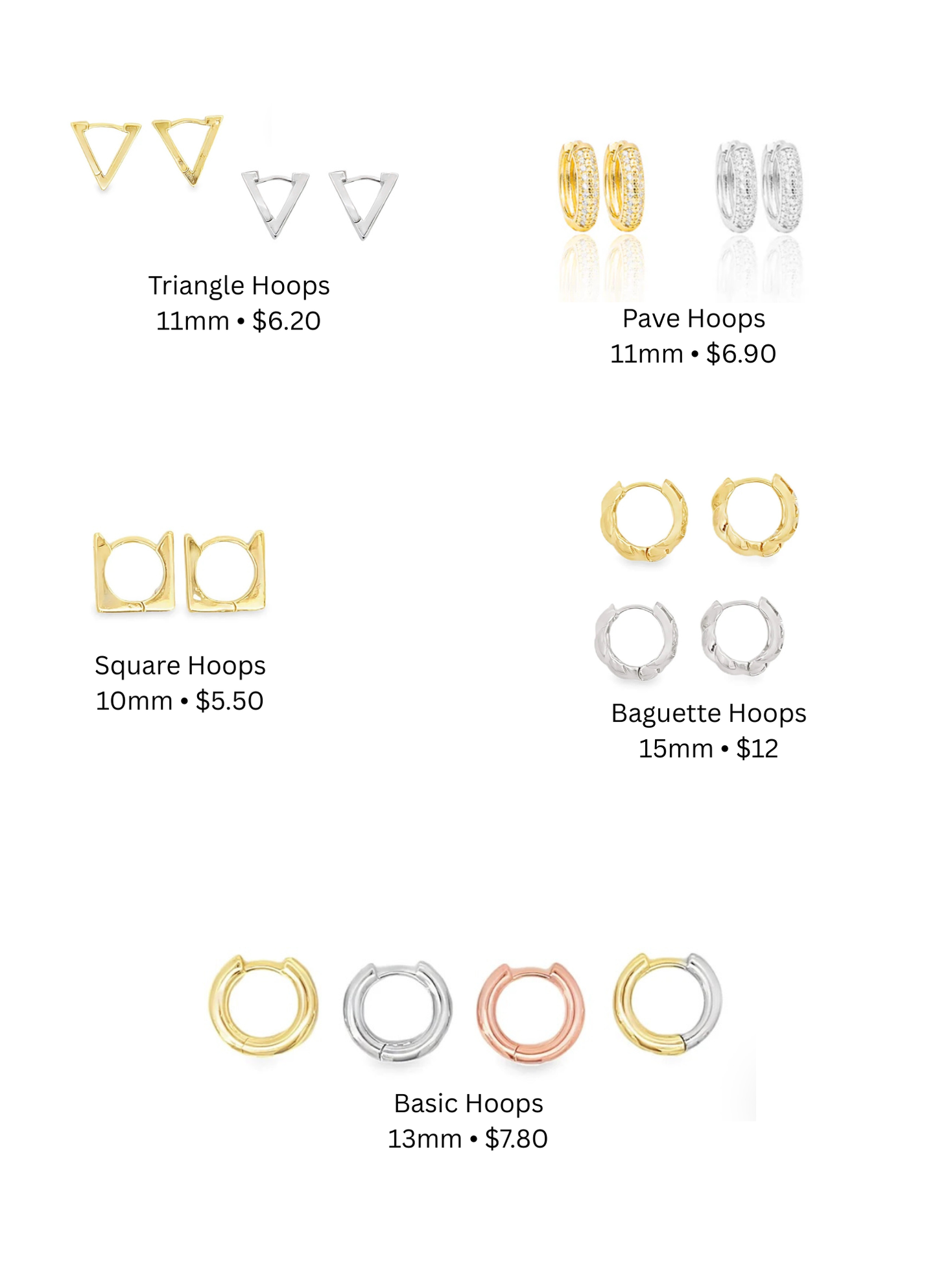 Wholesale Hoop Earrings