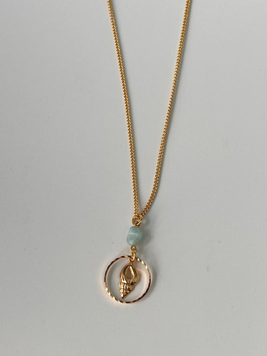 Conch Mint Necklace