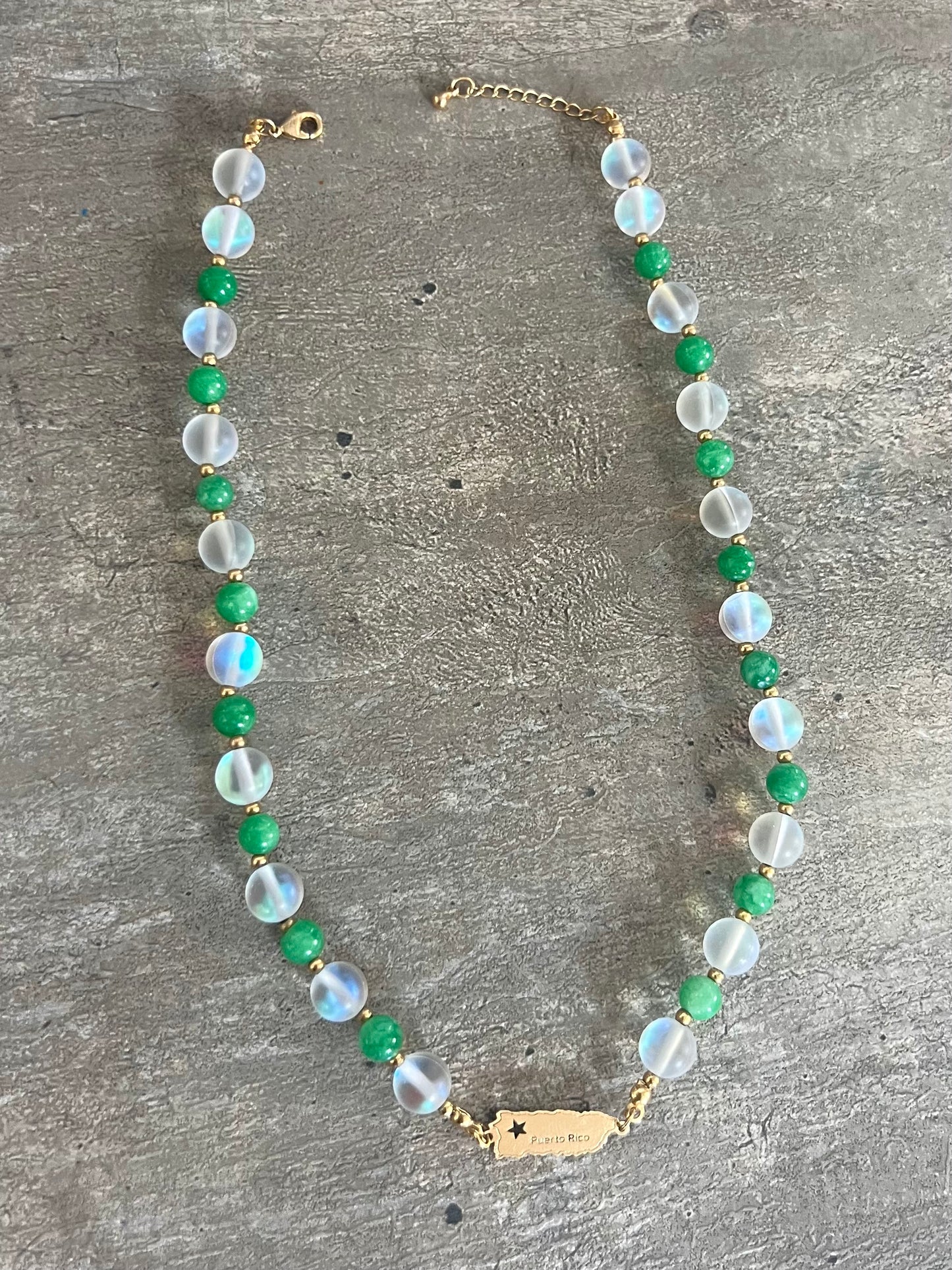 Puerto Rico Moonstone Necklace