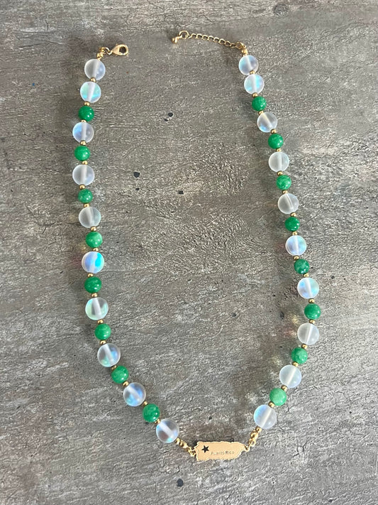 Puerto Rico Moonstone Necklace