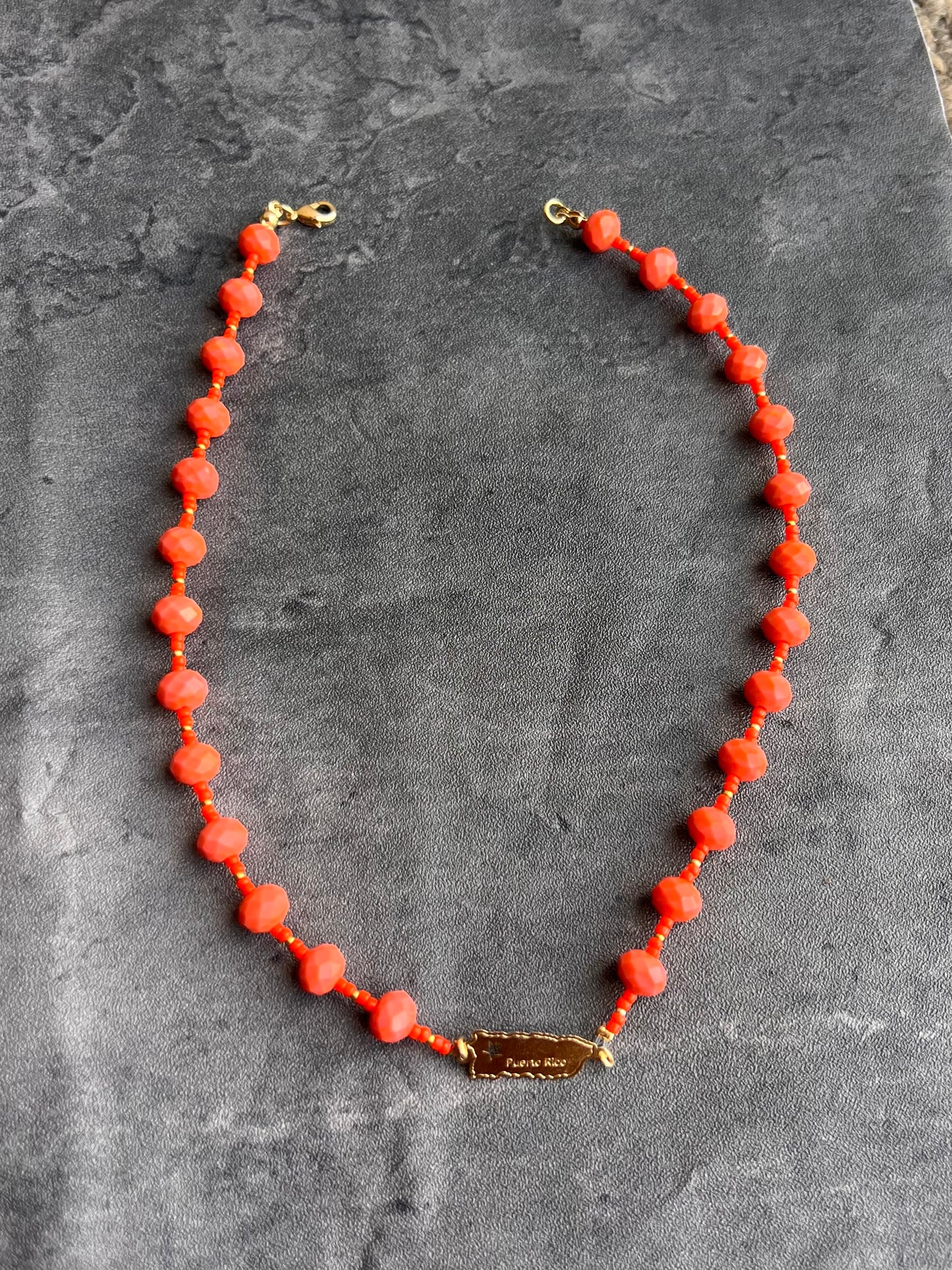 PR Map Peach Choker