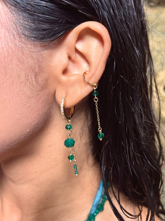 Lagoon Hoop Earrings