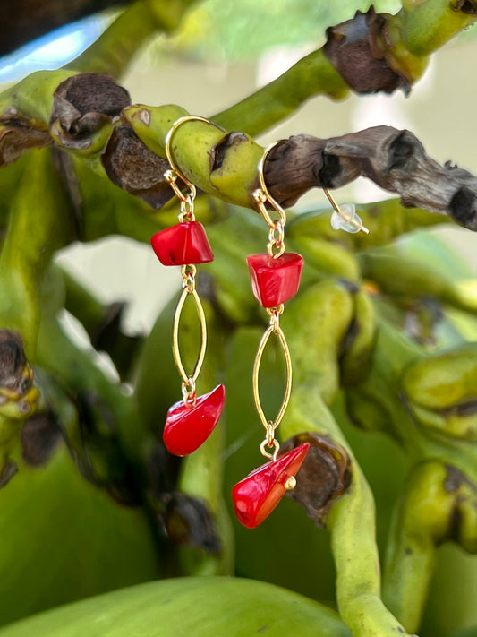 Rojocoral Earrings