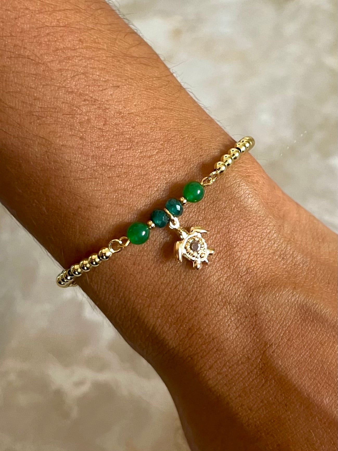 Jade Turtles Bracelet