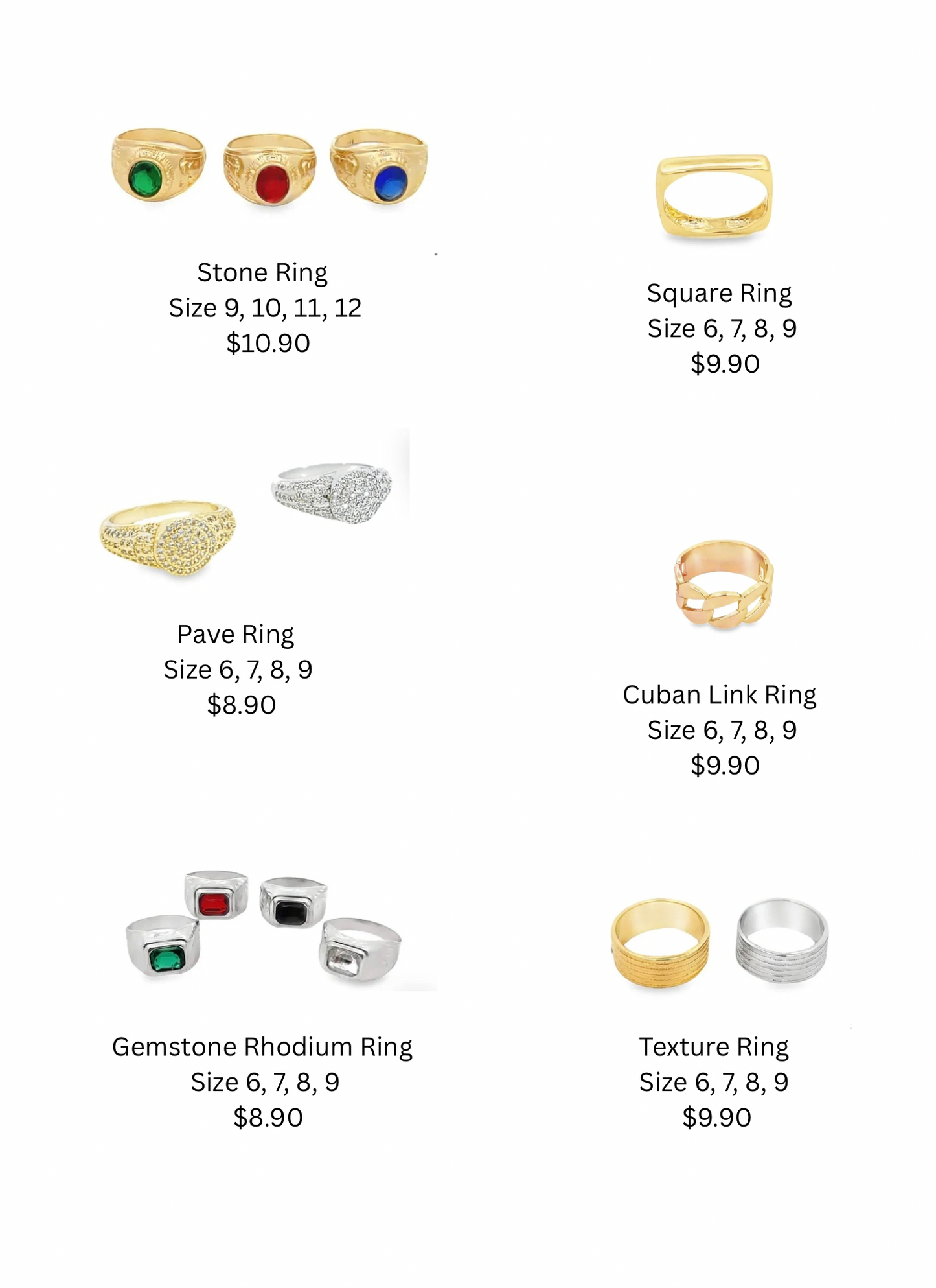 Wholesale Rings