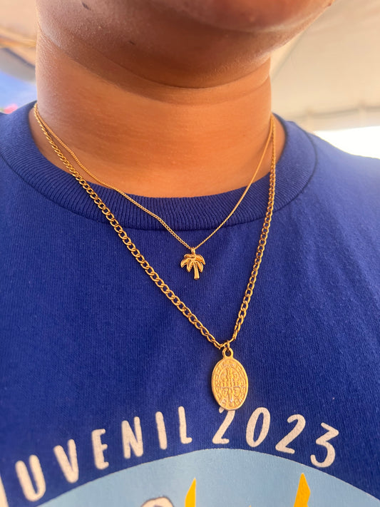 Palm Tree Necklace