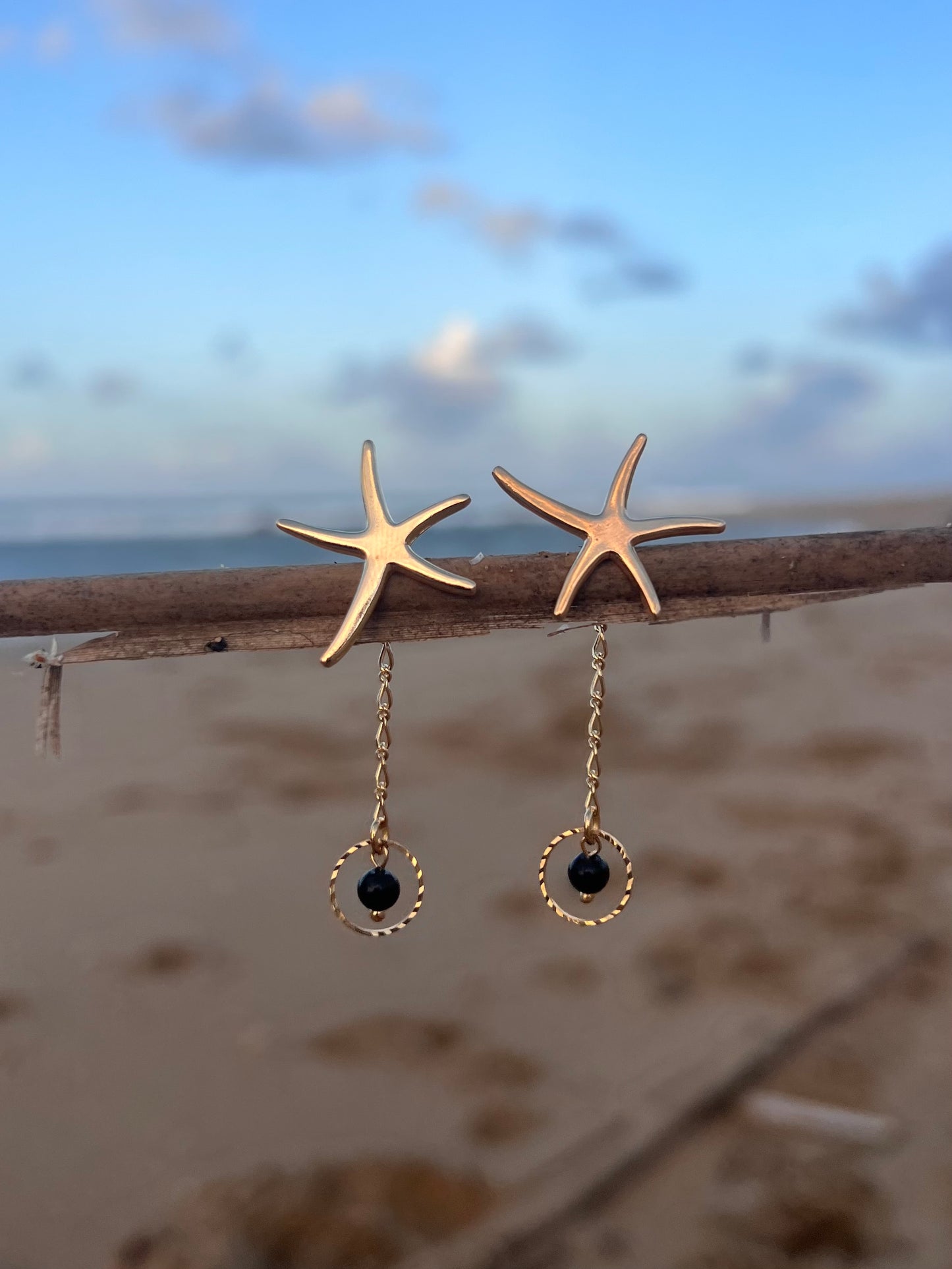 Mar Negro Earrings