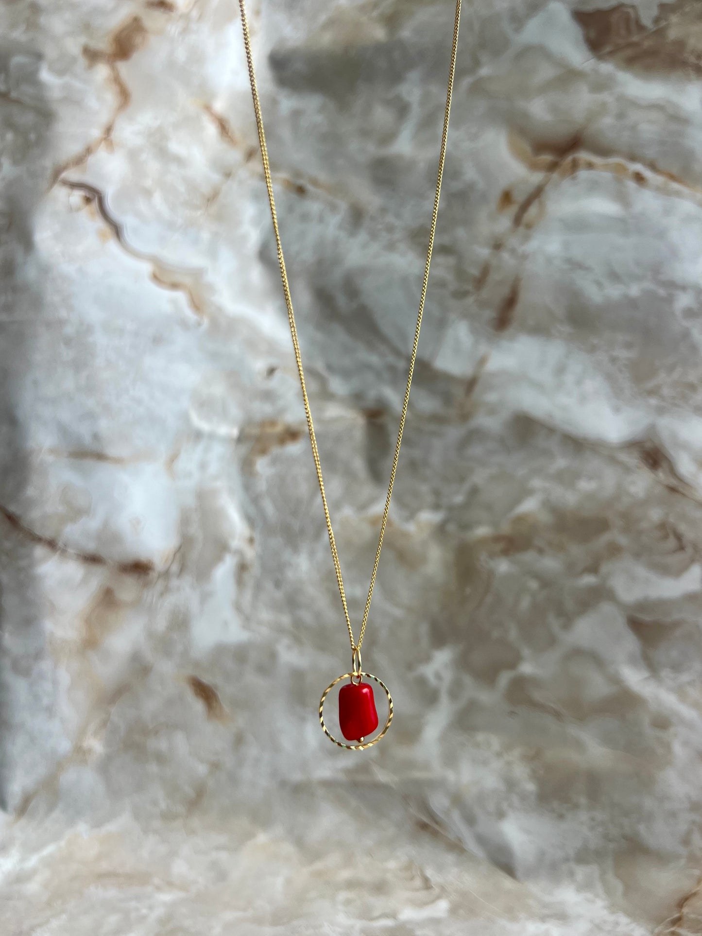 Red Coral Necklace