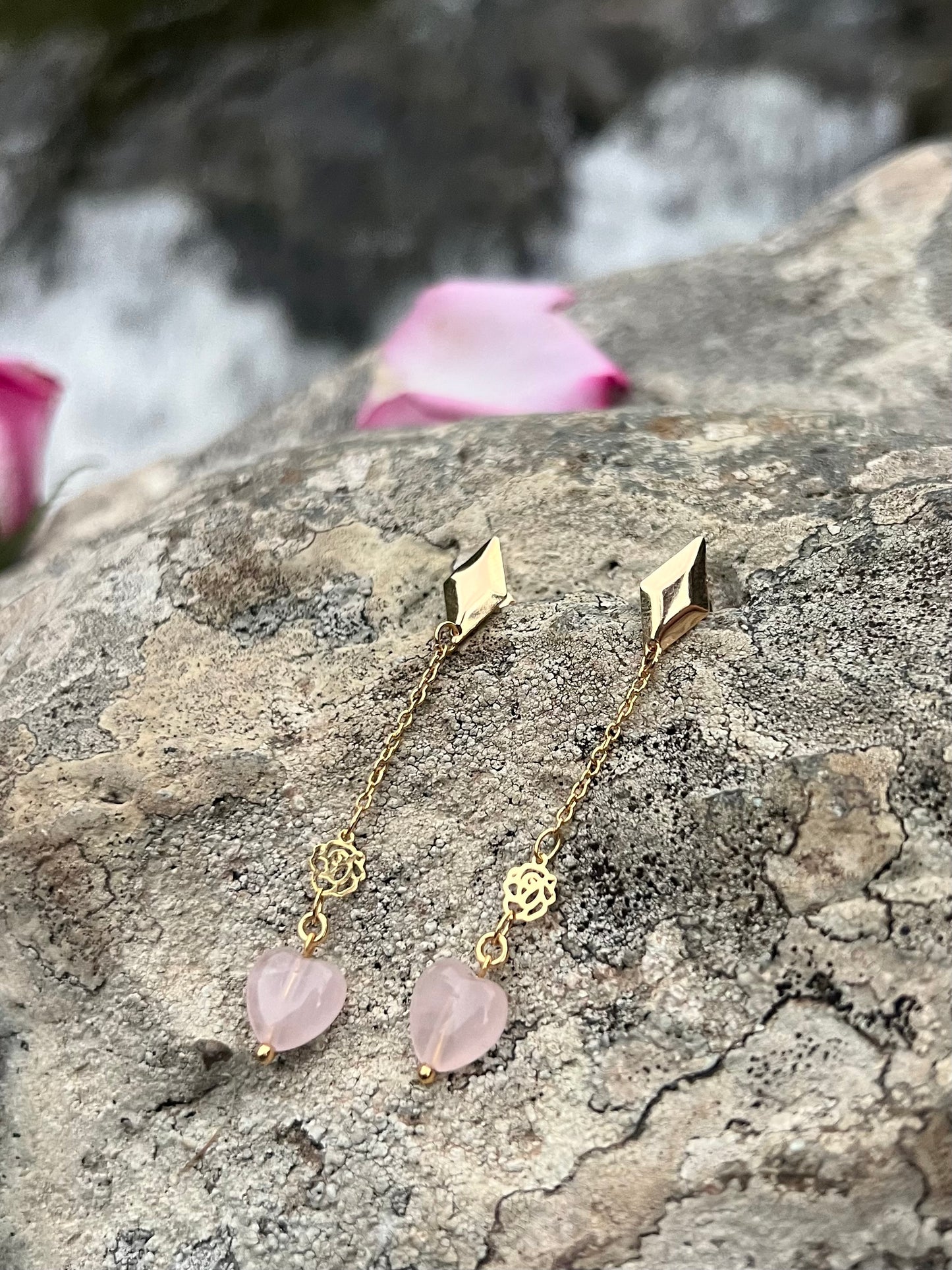 Rosa Rose Earrings