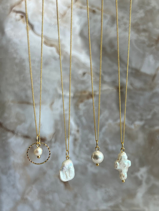 Genuine Pearls Necklaces