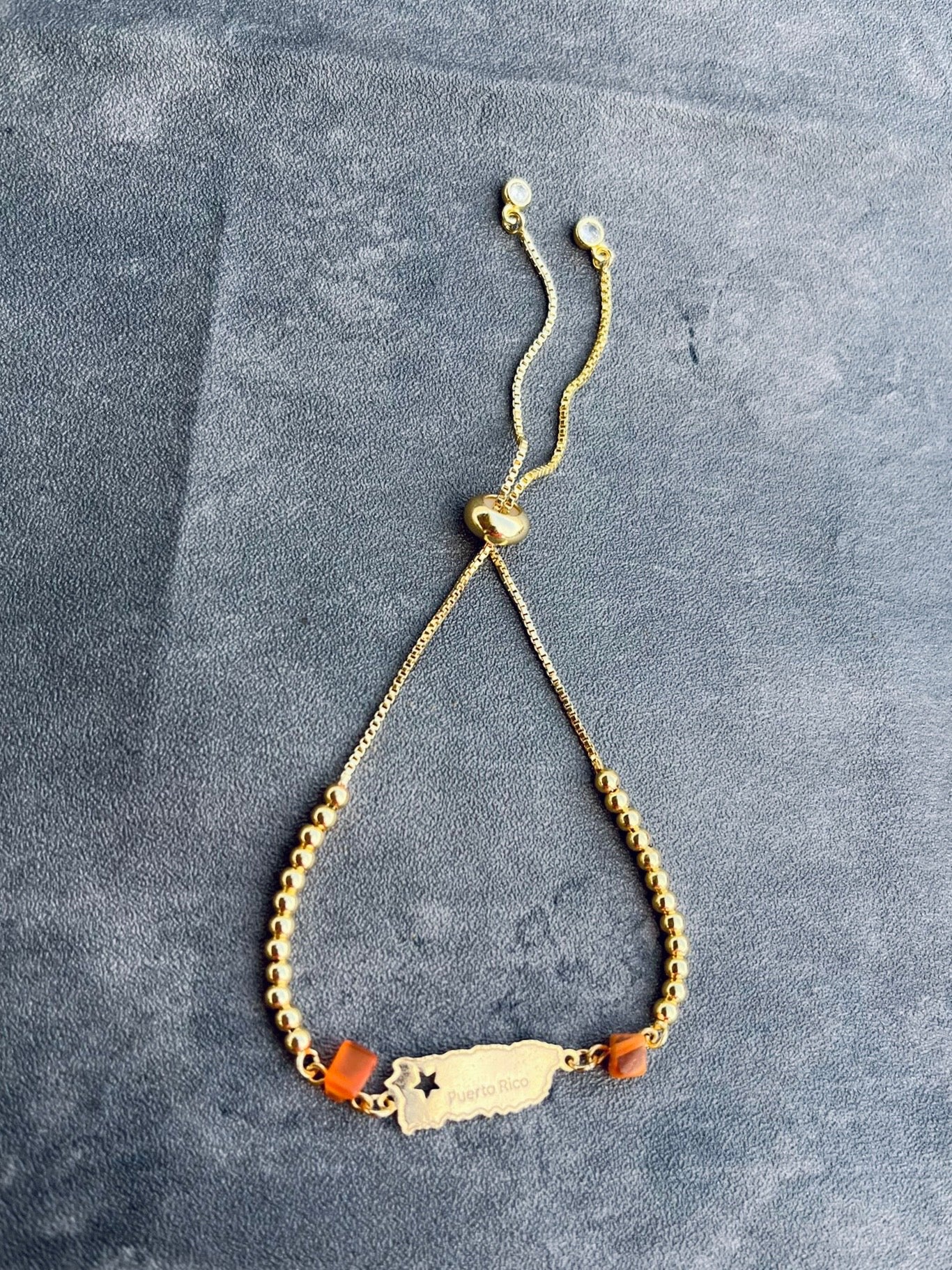 Puerto Rico Orange Bracelet