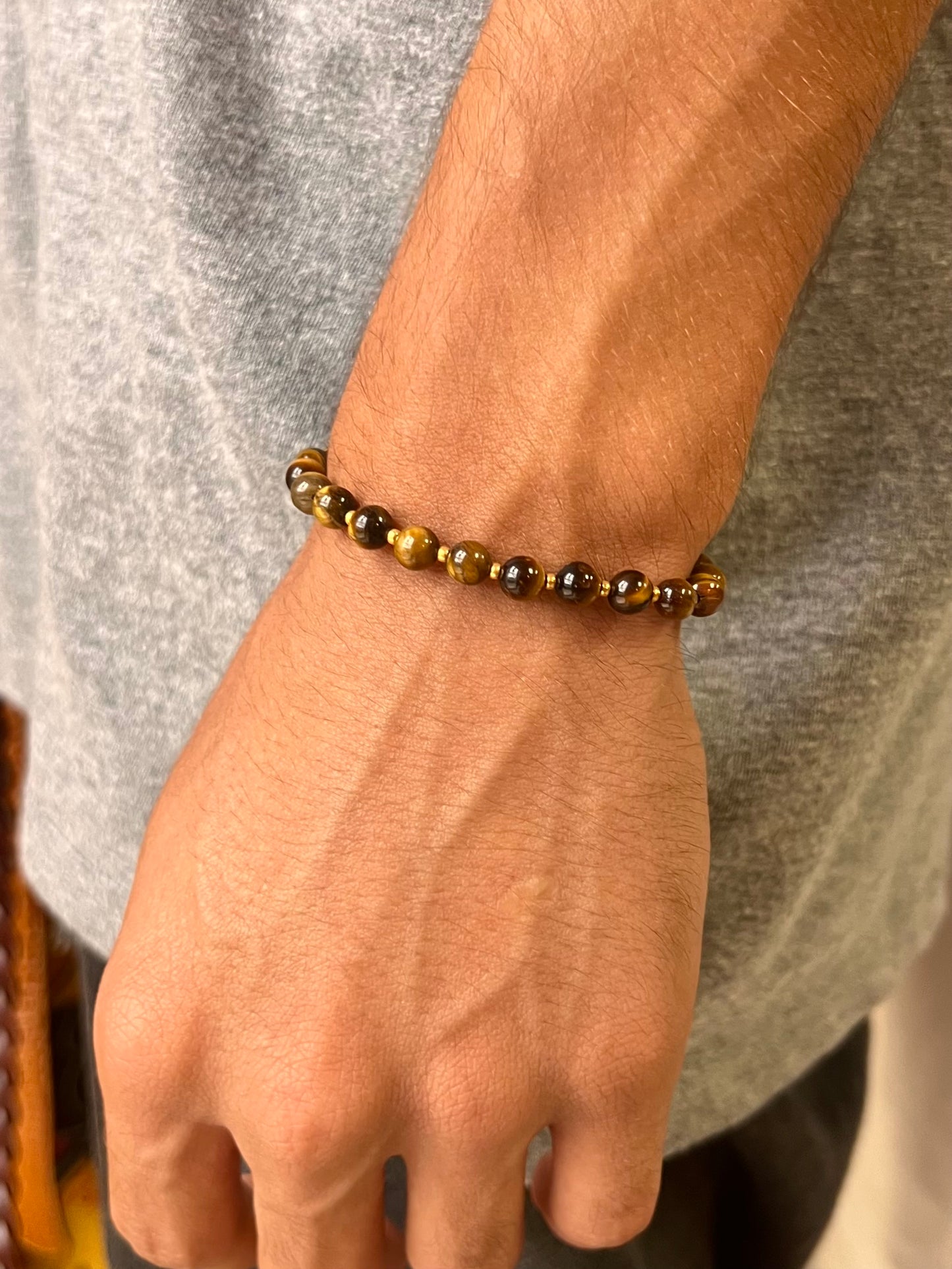 Tiger Eye Elastic Bracelet
