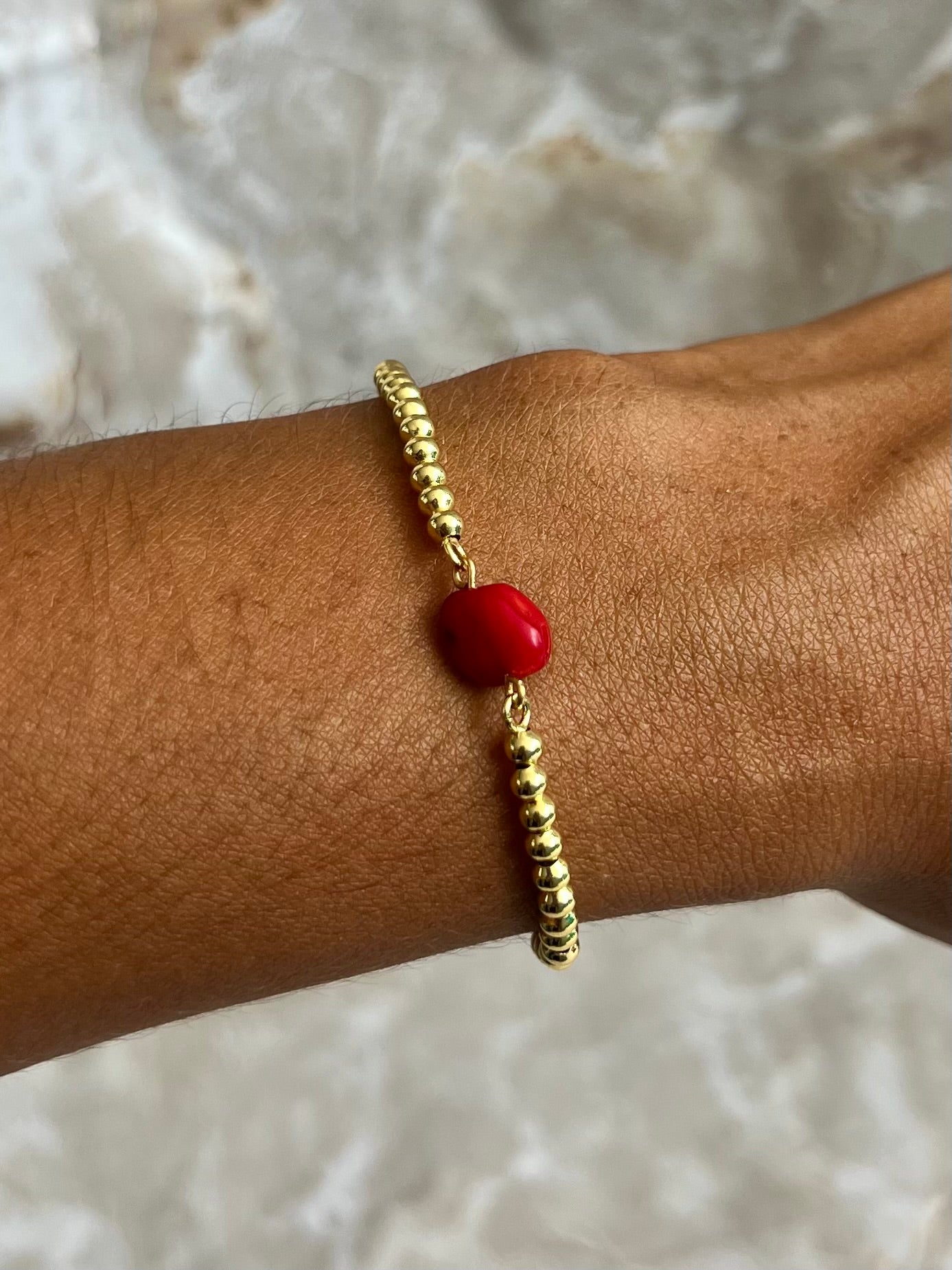 Red Coral Bracelet