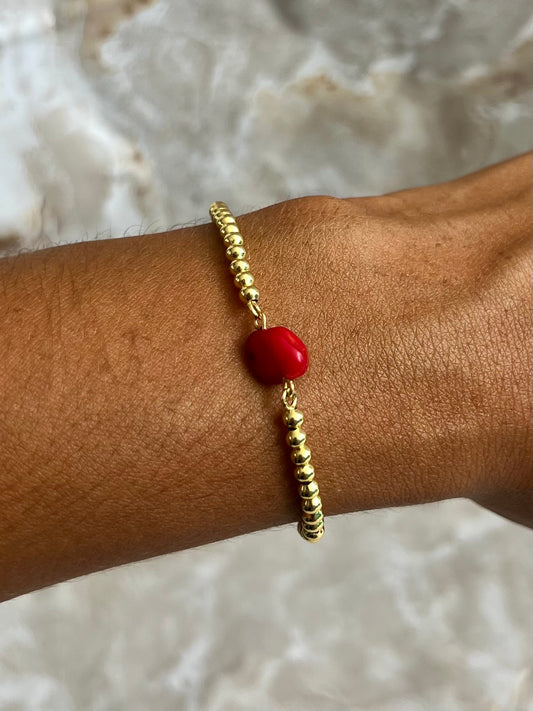 Red Coral Bracelet