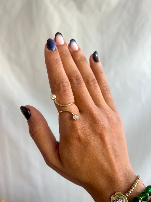 Shiny Snake Ring