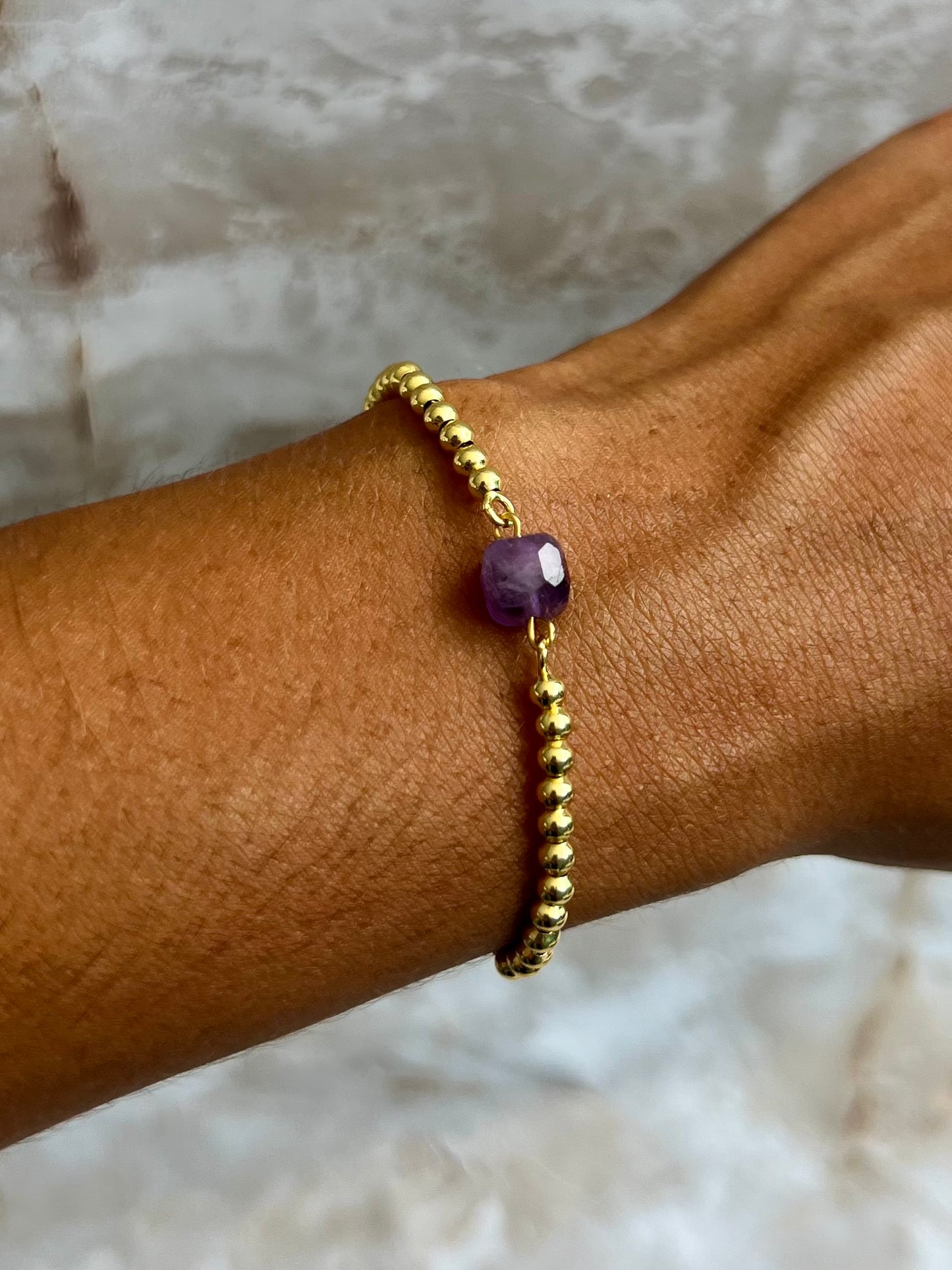 Amethyst Adjustable Bracelet