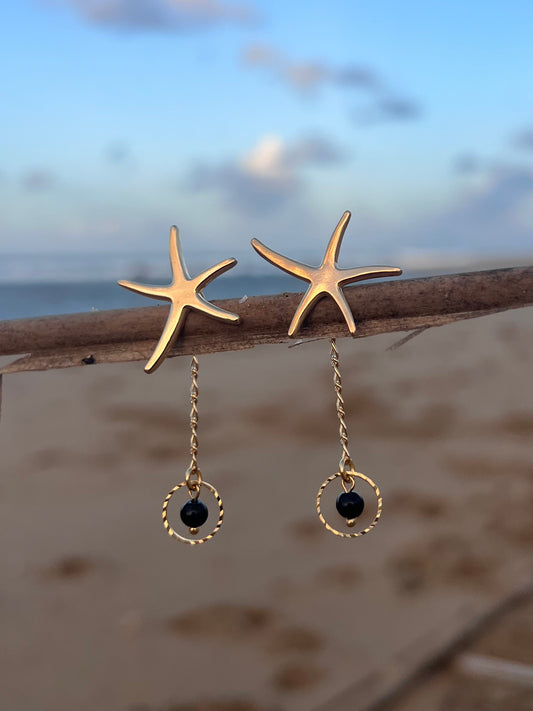 Mar Negro Earrings