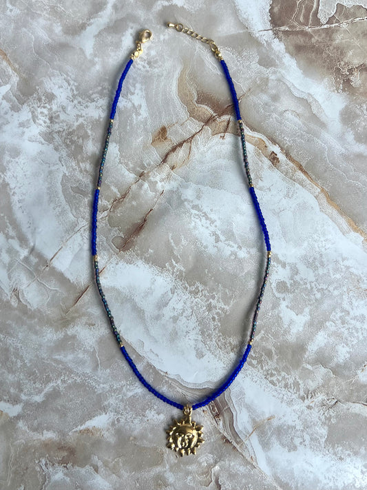 Sunny Blue Necklace