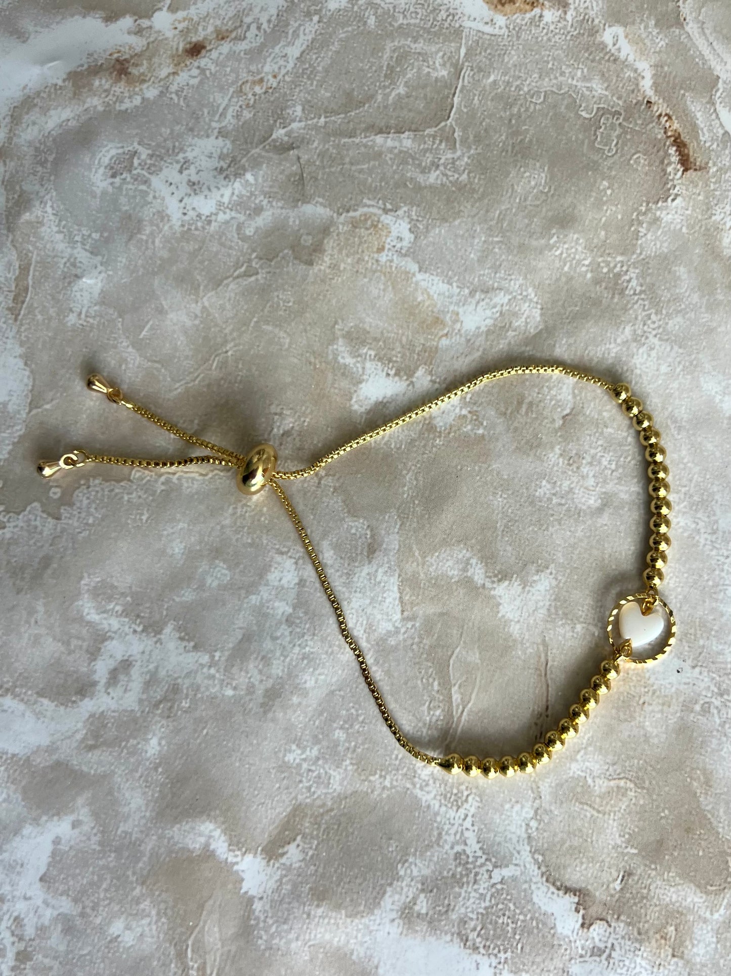 Nacar Mini Heart Bracelet