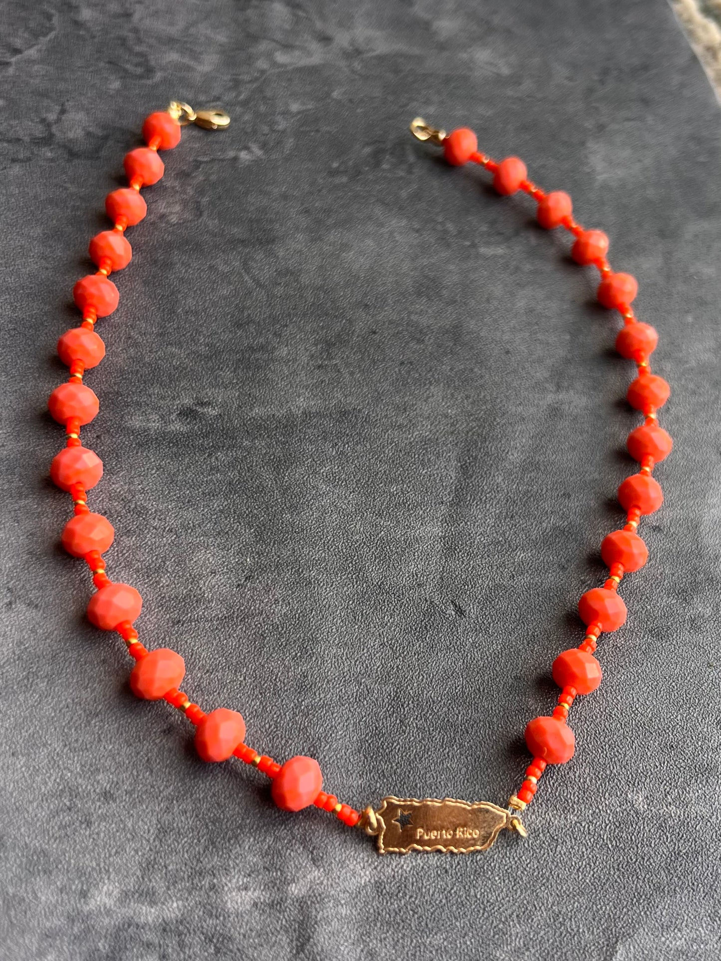 PR Map Peach Choker