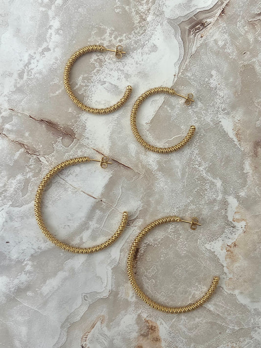 Crisscross Hoops
