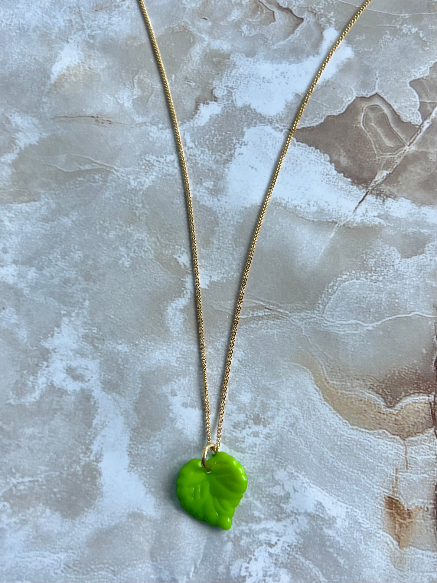 Green Leafs Necklaces