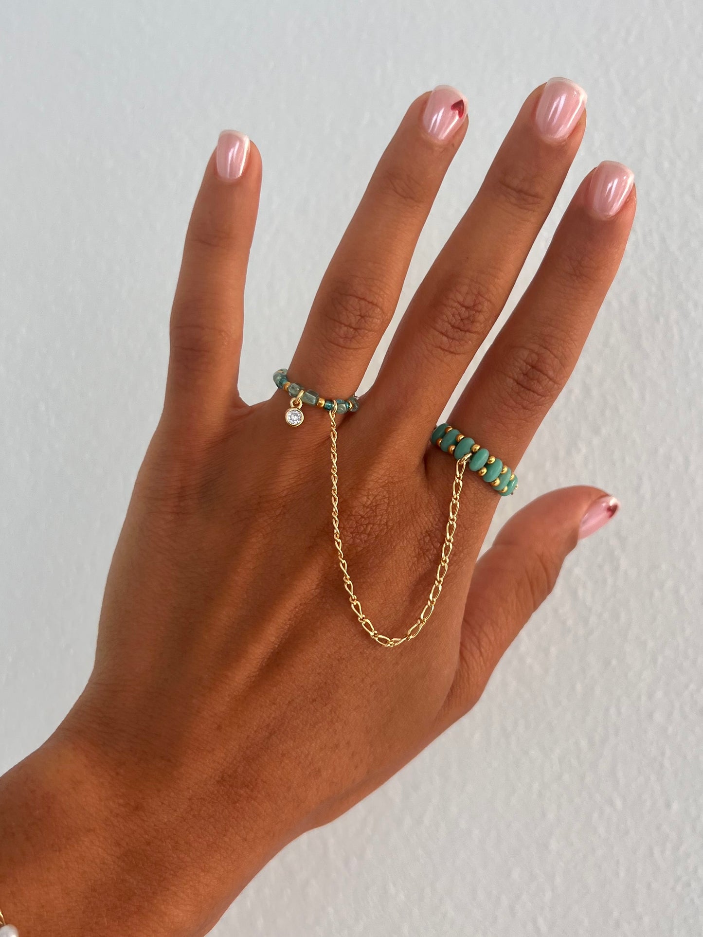 Quoise Double Finger Ring