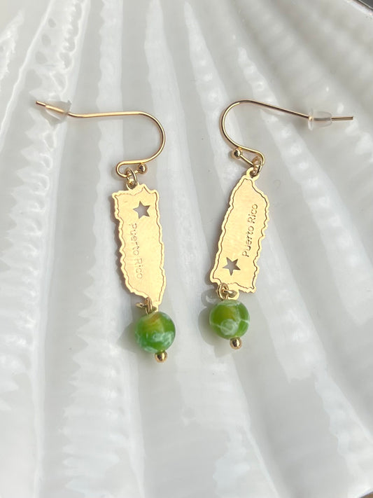 Puerto Rico Peridot Earrings