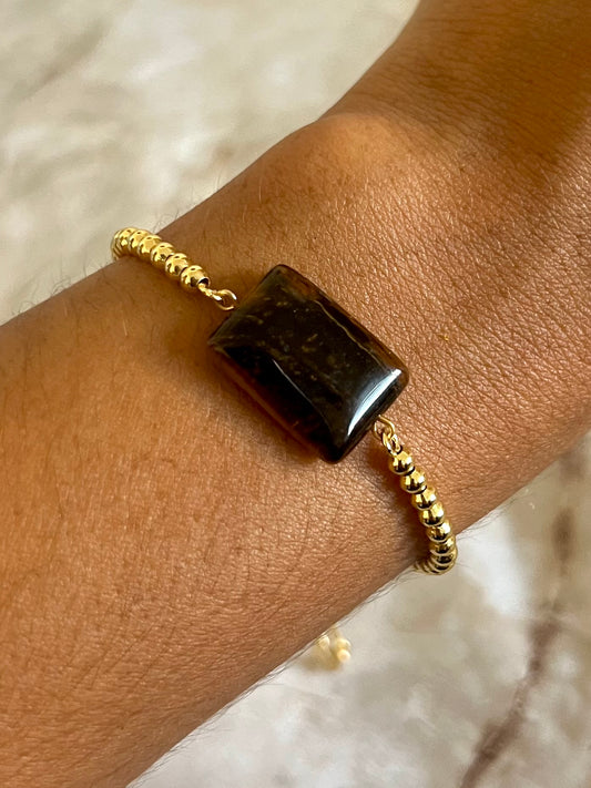 Tiger Eye Rectangle Bracelet