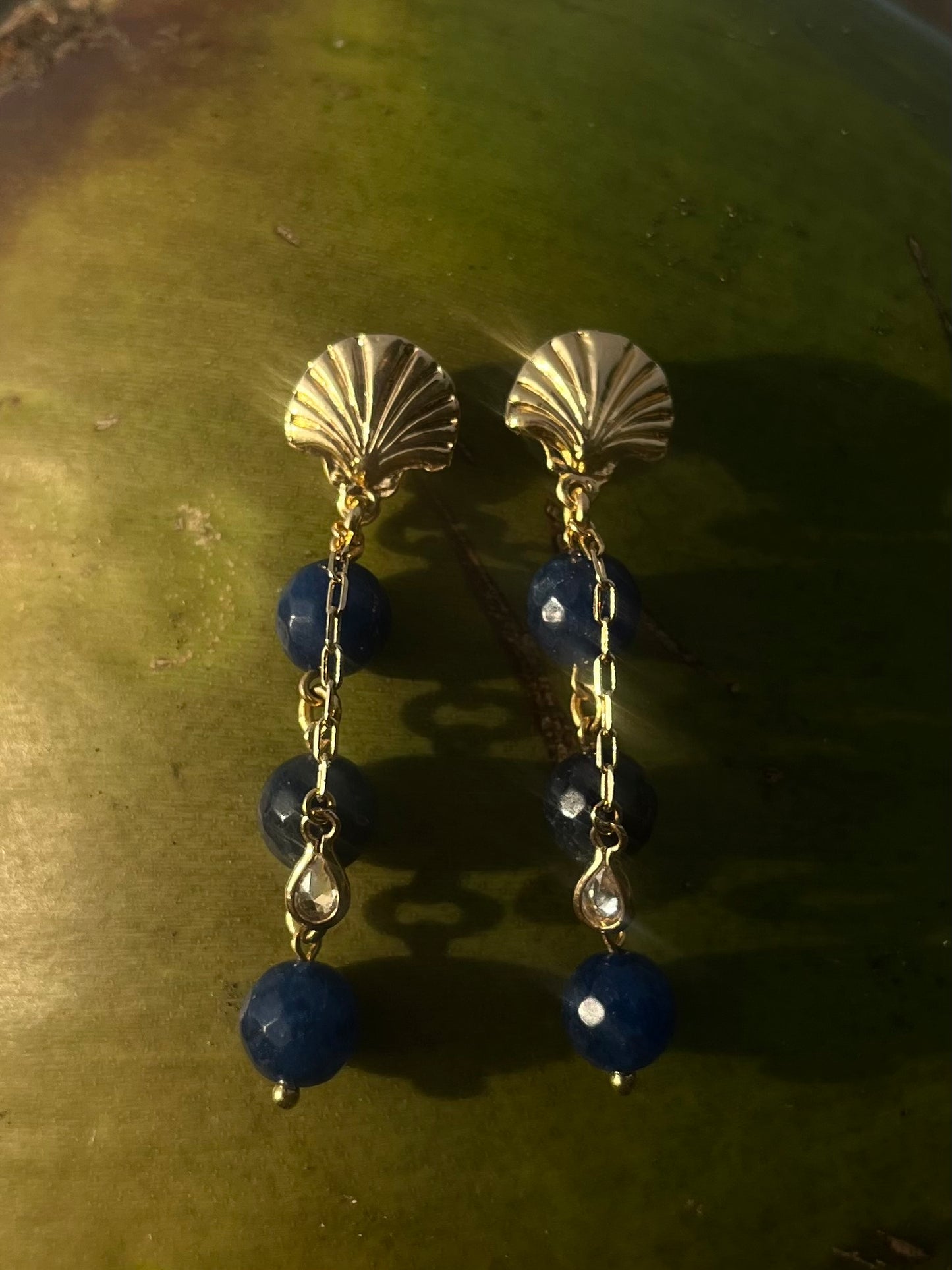 Seaphire Earrings