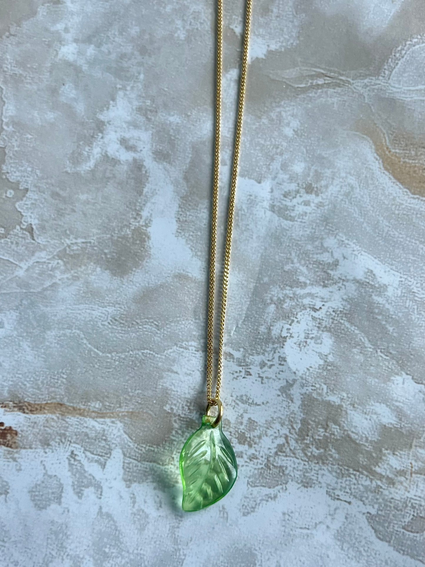 Green Leafs Necklaces