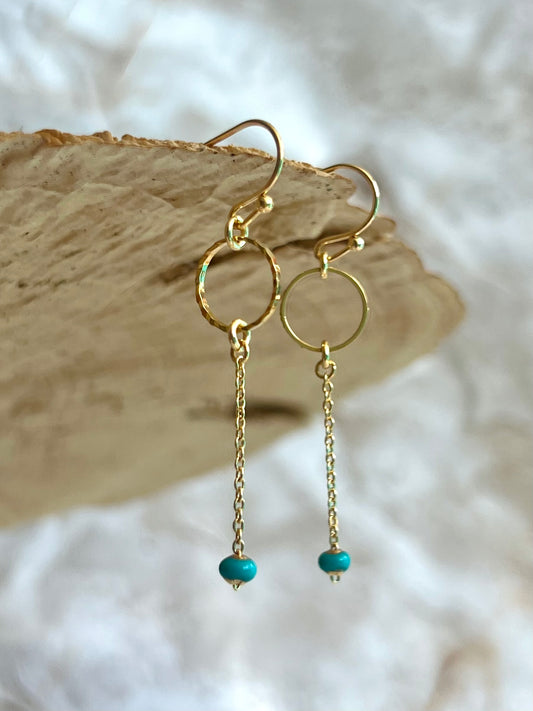 Turquoise Drop Earrings